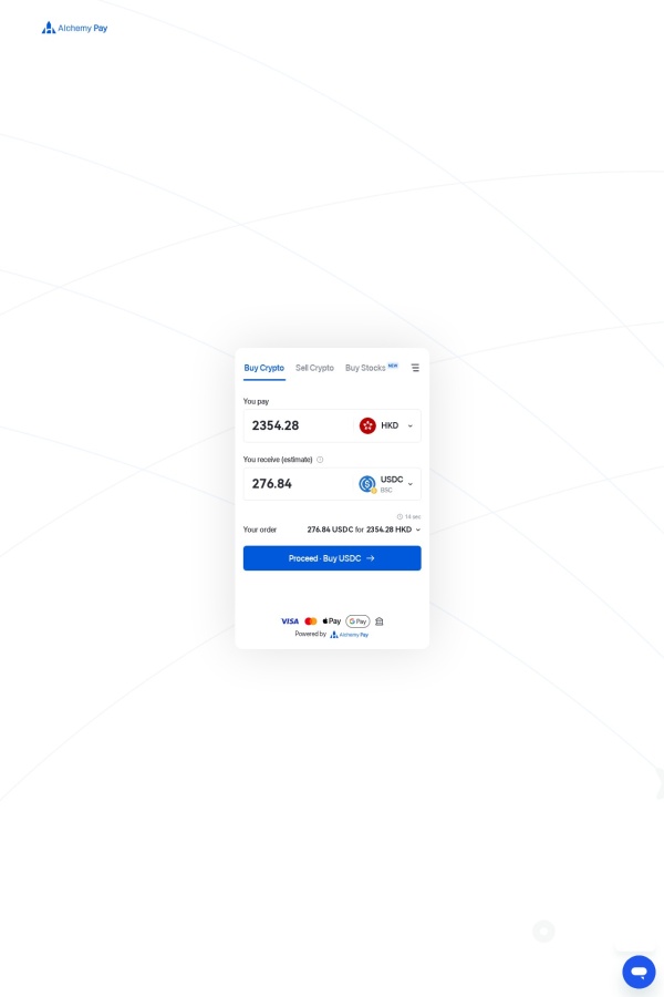 Alchemy Pay website