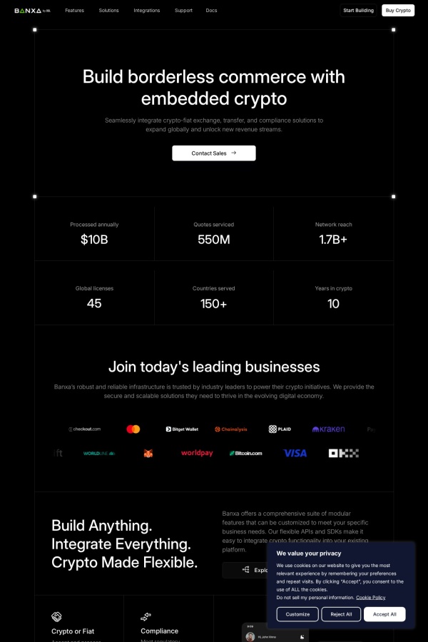 Banxa website