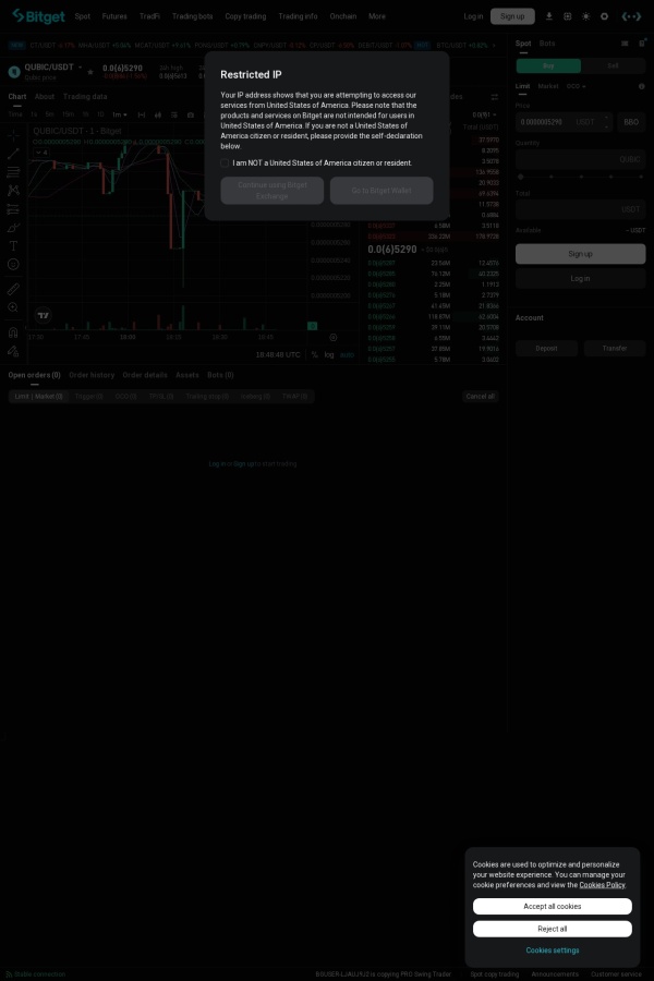 Bitget website