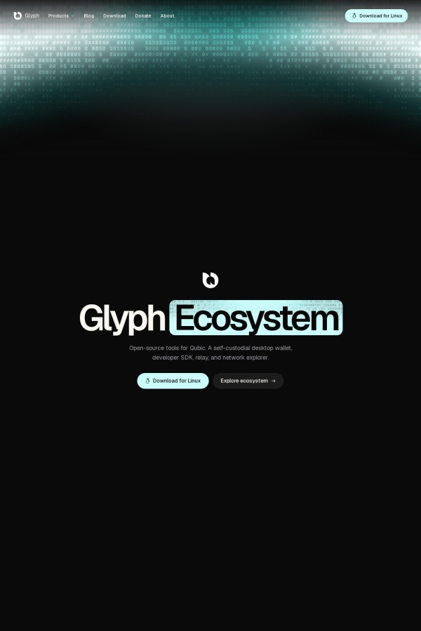 Glyph website