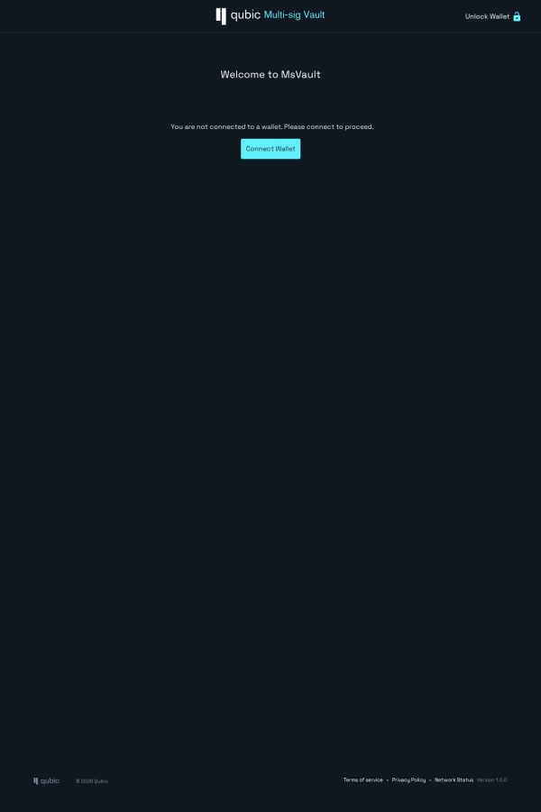MSVault website