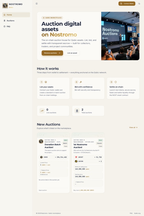 Nostromo website