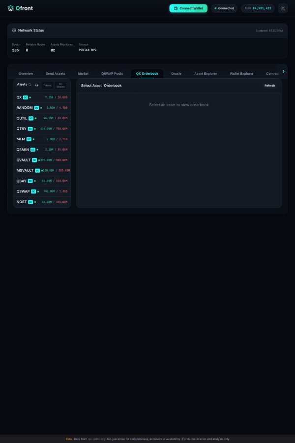 QFront website