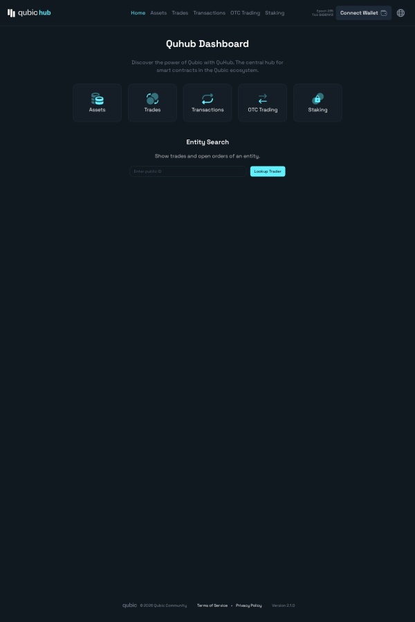 QuHub website